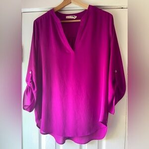Everleigh Women’s Purple Blouse Size Medium‎ EUC